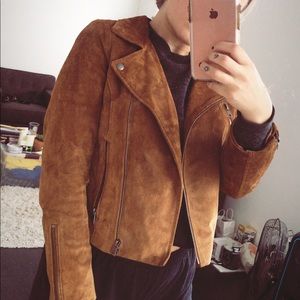 Real suede jacket